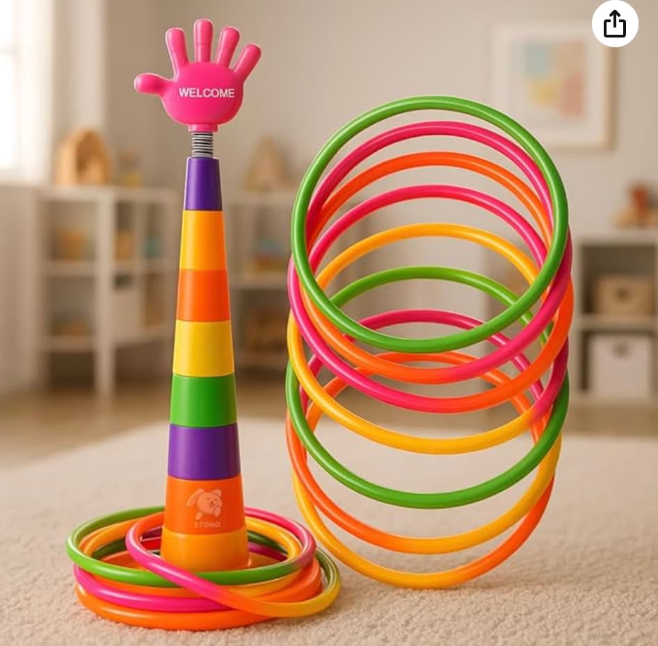 Storio 2 in 1 Ring Toss Game